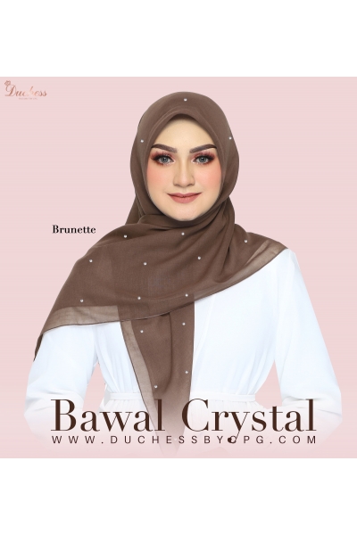 BAWAL CRYSTAL - BRUNETTE BAWAL CRYSTAL - BRUNETTE